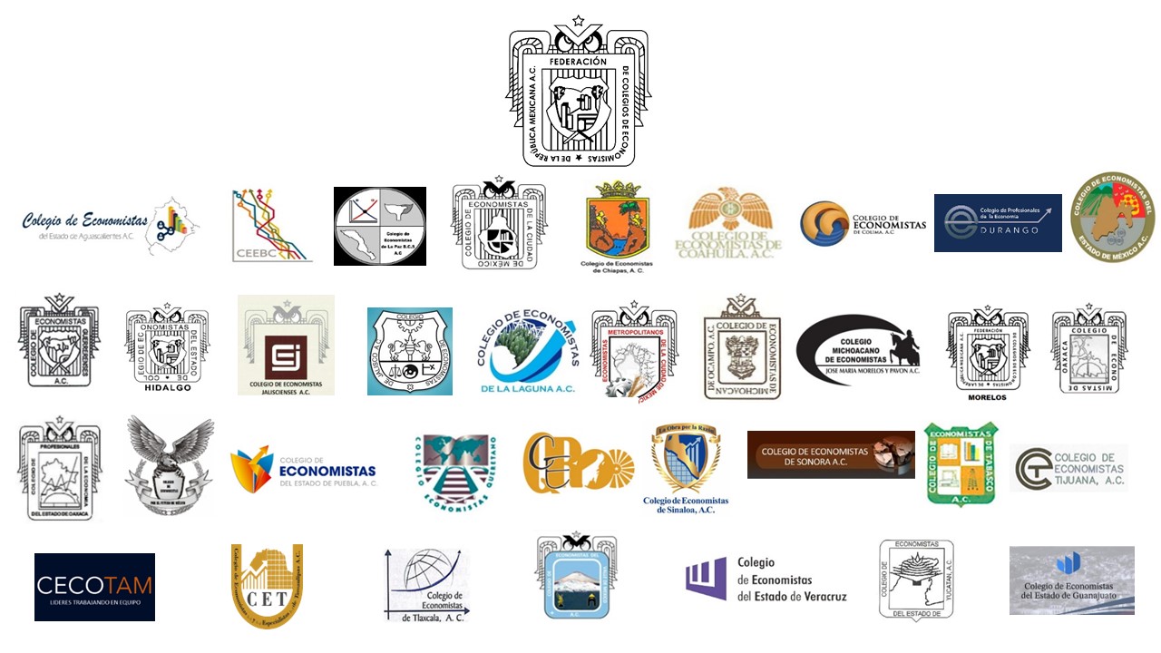 Lista d ecolegios y escudos de la Federación